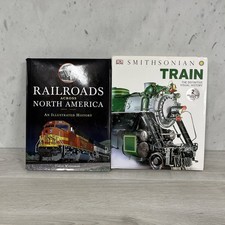Lot Of 2 Railroad Enthusiast Books picture