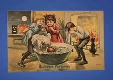 Vintage Halloween Postcard Popular Series No. 6506