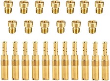 24 Pcs Carburetor Jet Kit Main jet and Pilot slow jet For PWK Nibbi Keihin FCR-M picture