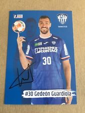 Gedeon Guardiola, Spain 🇪🇸  Handball TBV Lemgo 2021/22  signed 4x6 picture