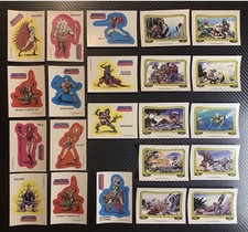 1984 TOPPS Masters Of The Universe/He-Man - Complete 22 Sticker Set picture