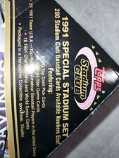 1991 Topps SPECIAL STADIUM Dome Set Unopened Cards  picture