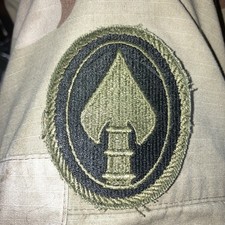 VERY SCARCE EARLY Type 1 Version Special Operations Command patch airborne picture