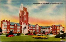 Oklahoma City University Oklahoma City Oklahoma Postcard picture