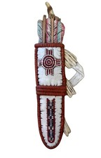 Vintage Native American Style Ceramic Quiver & Arrows Wall Decor picture