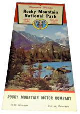 1956 ROCKY MOUNTAIN NATIONAL PARK BROCHURE picture