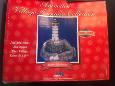 Vintage animated village fountain collection 1996 picture