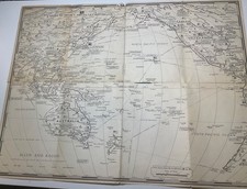 WWII Stanley Turner Dated Events World War Map Allyn Bacon Pacific Europe picture