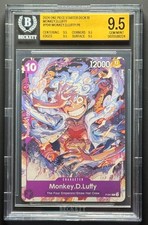 2024 ONE PIECE STARTER DECK 18 #P041 MONKEY D. LUFFY BGS 9.5 picture