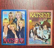 2026 WILD KATSEYE “WILD” Tracklist — 2-Card Limited Edition Lot #6 #8 /200 /300 picture