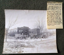 Vintage Sampson Truck Photo ORIGINAL PROVENANCE Brass Era Americana 6 Wheel 1910 picture