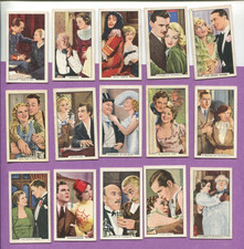 1935 GALLAHER LTD. SHOTS FROM FAMOUS FILMS 48 DIFFERENT TOBACCO CARD SET picture