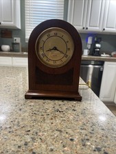 Vintage 1930 Hamilton Sangamo S406 Electric Mantel Clock Working Original Tag picture