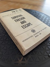 Vintage 1968 1969 US Army Field Manual FM 21-76 Survival Evasion Escape Vietnam picture