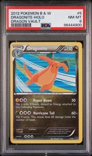 LOW POP Dragon Vault Dragonite Holo Rare #5/20 2012 PSA 8 picture