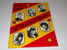 RARE 1970's COUNTRY MUSIC SOUVENIR PROGRAM HANDSIGNED X20 - ROBBINS-WELLS-SNOW++ picture