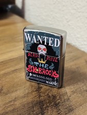 One Piece Wanted Poster Anime Manga Zippo Lighter: Post Time-Skip Brook picture