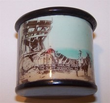 Vintage Celluloid Souvenir Toothpick Holder Scranton PA Coal Mining picture