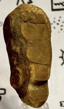 Native American/Man Made Ancient Hand Carved Stone Effigy, 2 oz • VA picture