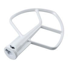 K5AB K5SS Kitchen Mixer Aid Coated Flat Beater by AMI PARTS for 5 QT White picture