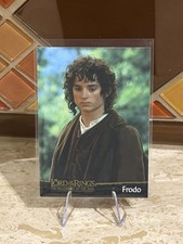 2001 Topps LOTR Fellowship Frodo Baggins #4 Rookie Card Elijah Wood picture