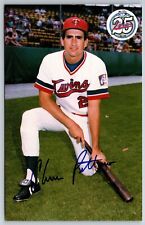 Sports~1986 Minnesota Twins Baseball~Infielder Chris Pittaro~Vintage Postcard picture