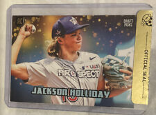 Jackson Holliday 2022 Draft Picks Rookie Top Deck Card Baltimore Orioles picture