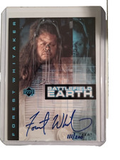 2000 Upper Deck Battlefield Earth Forest Whitaker autograph #FW2 111/200 picture