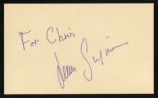 Jean Simmons d2010 signed autograph auto 3x5 Cut British Actress Hollywood Films picture