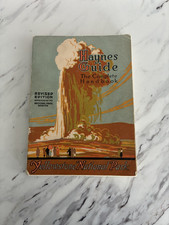 Vintage 1921 Haynes Guide Yellowstone National Park Handbook Book With Map 160pg picture
