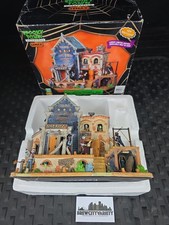 lemax spooky town dry gulch county jail illuminated musical house 2009 picture