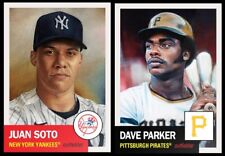 2024 Topps MLB® Living Set® # 719 & 720 DAVE PARKER - JUAN SOTO Pre-Sell picture