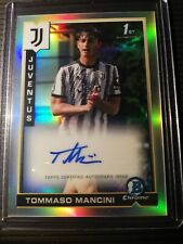 2022-23 topps juventus chrome Tommaso Mancini car refractor 1st Bowman picture
