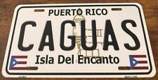 Caguas Puerto Rico Booster License Plate Isla Del Encanto picture