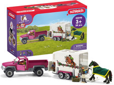 Horse Club 38-Piece Horse, Truck and Trailer Playset for Kids Ages 5+ picture