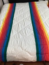 Vintage 1970s Wamsutta FULL/QUEEN Tomorrows Rainbow Comforter HTF picture