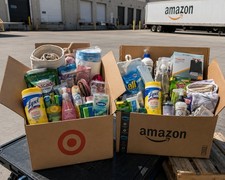 surprise box liquidation lot assorted retail shelf pulls cleaning supplies picture