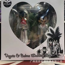 Dragon Ball Z Vegeta Bulma Trunks Wedding 26cm GK Statue Collectible Figure picture