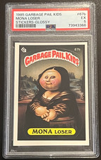 1985 Topps Garbage Pail Kids Original #67b Mona Loser Glossy PSA 5 New Slab picture