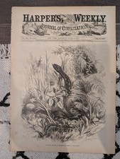 HARPER’S WEEKLY June 10, 1876 – Thomas Nast “Columbia Beware” Centennial Philade picture