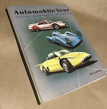 Book Automobile Year 1956-1957 Volume No. 4 English edition by Guichard picture