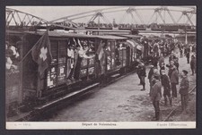 FRANCE, Postcard, Departure of Volunteers, Propaganda, WWI picture
