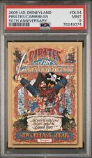 2005 Upper Deck Disneyland 50th Anniversary #DL54 Pirates of the Caribbean PSA 9 picture