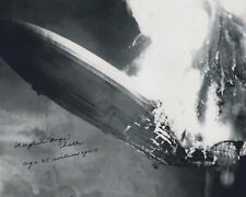 MARGE THIELKE SIGNED AUTOGRAPH 8X10 PHOTO  1937 HINDENBURG DISASTER WITNESS #3  picture
