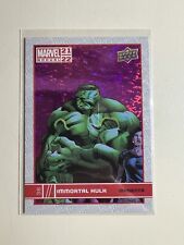 2021-22 Upper Deck Marvel Annual Magenta Immortal Hulk #36 picture