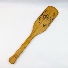 Vtg 80s AstroWorld Houston Marvel McFey Wooden Paddle Amusement Park Six Flags picture
