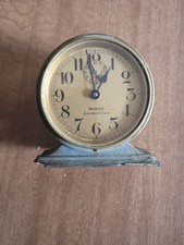 Antique 1927 Green Finish Westclox Baby Ben De Luxe Alarm Clock -Working picture