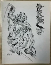ERB-dom #7 Edgar Rice Burroughs fanzine (1963) FINE+ Mike Resnick & Larry Ivie picture