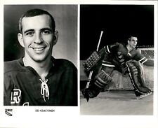PF6 Original Photo ED GIACOMIN 1965-76 NEW YORK RANGERS NHL ICE HOCKEY GOALIE picture