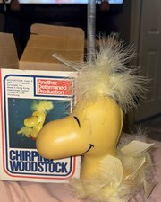 Vintage 1972 Chirping Woodstock Feathered Determined Productions Untested READ picture
